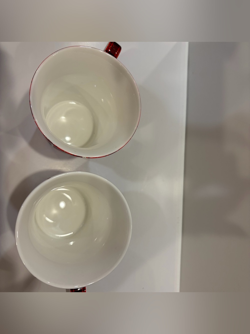 McIntosh Fine Bone China Holiday Reindeer Set of 2 Mugs - Picture 12 of 12